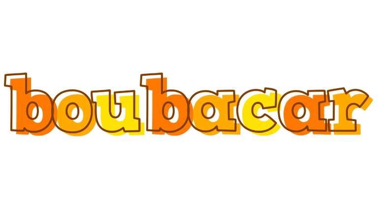 Boubacar desert logo