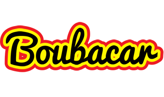 Boubacar flaming logo