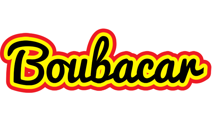 Boubacar flaming logo