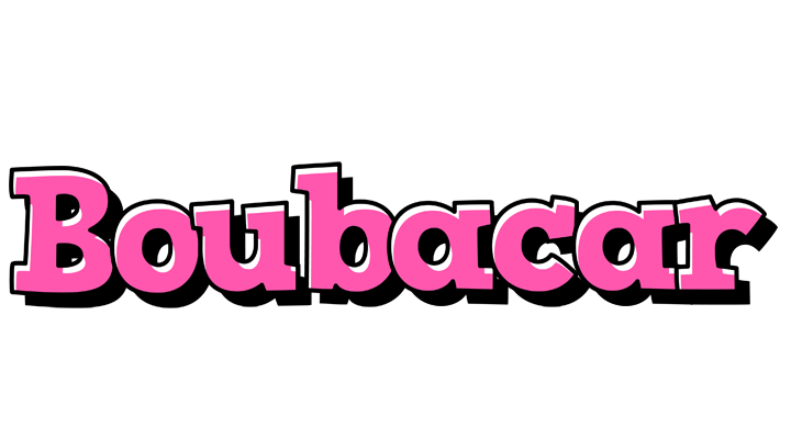 Boubacar girlish logo