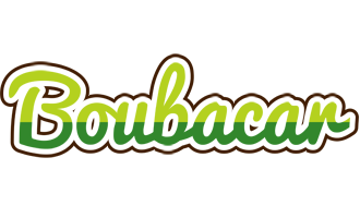 Boubacar golfing logo