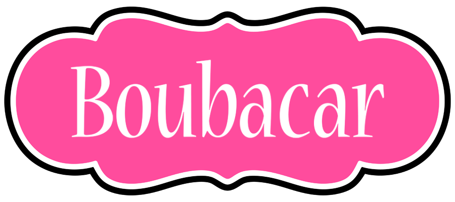 Boubacar invitation logo