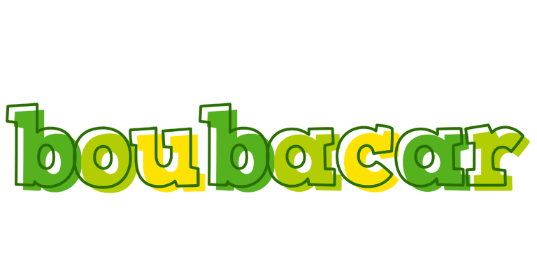 Boubacar juice logo