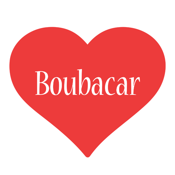 Boubacar love logo