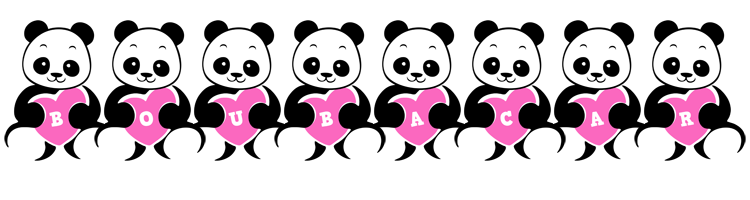 Boubacar love-panda logo