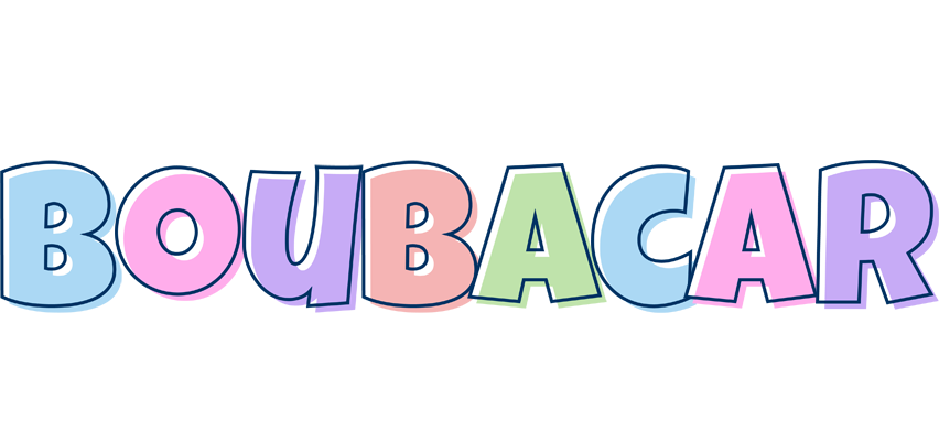 Boubacar pastel logo