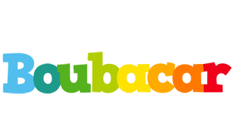 Boubacar rainbows logo