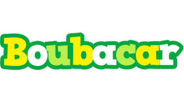 Boubacar soccer logo