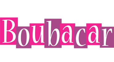 Boubacar whine logo