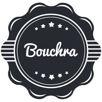 Bouchra badge logo