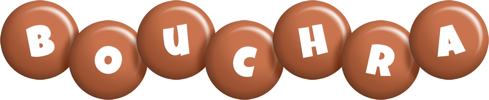 Bouchra candy-brown logo