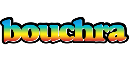 Bouchra color logo