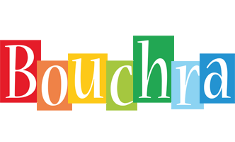 Bouchra colors logo