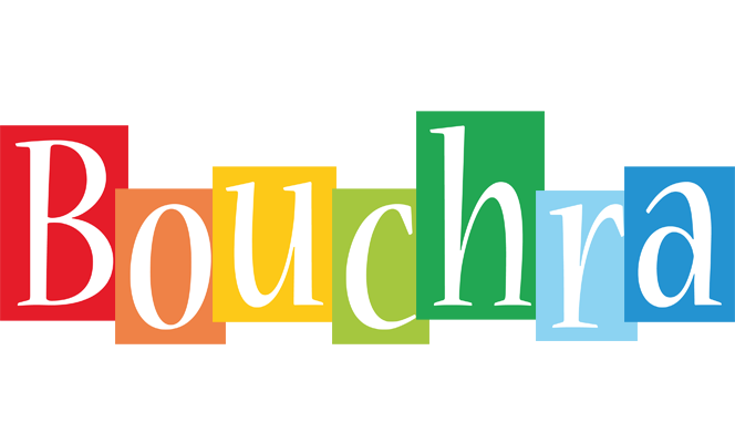 Bouchra colors logo