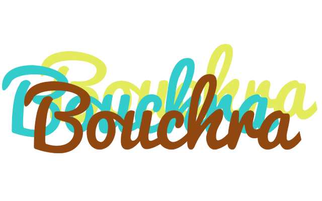 Bouchra cupcake logo