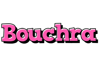 Bouchra girlish logo