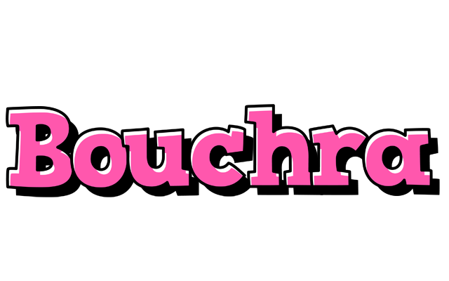 Bouchra girlish logo
