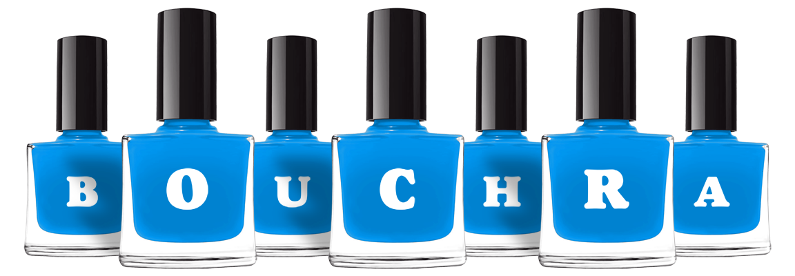 Bouchra glossy logo