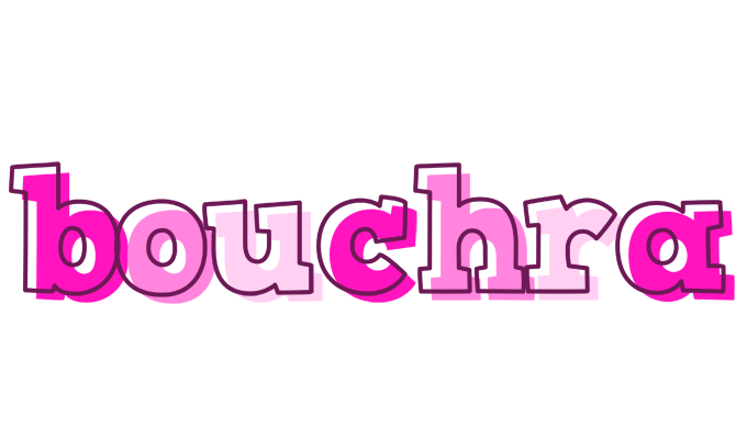 Bouchra hello logo