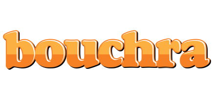 Bouchra orange logo