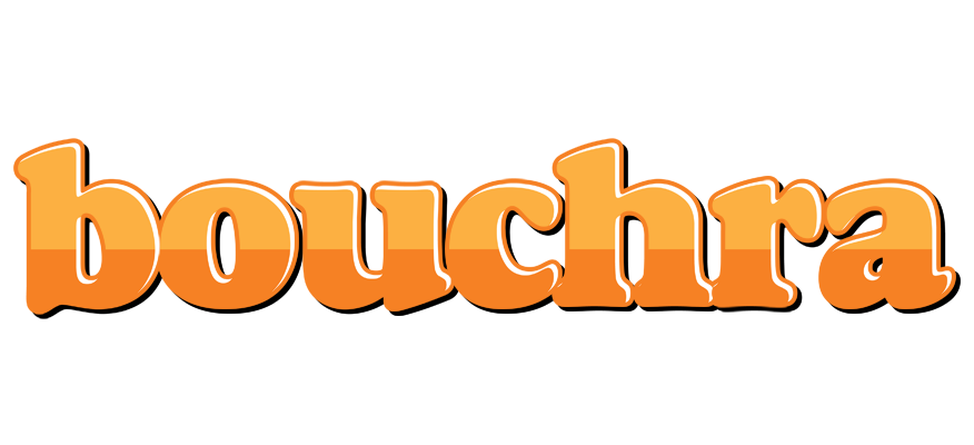 Bouchra orange logo