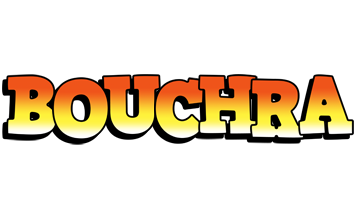 Bouchra sunset logo