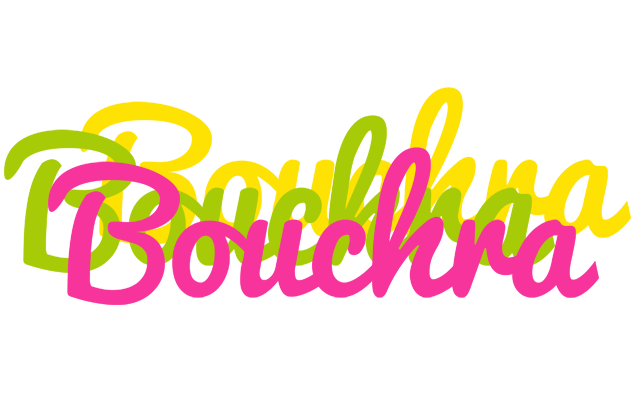 Bouchra sweets logo