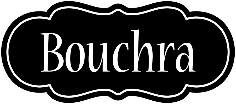 Bouchra welcome logo