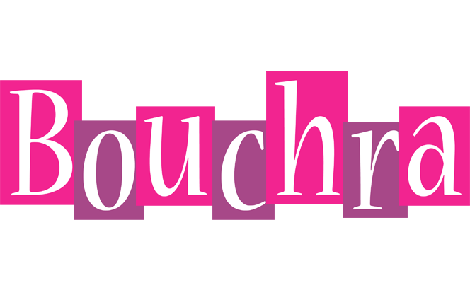 Bouchra whine logo