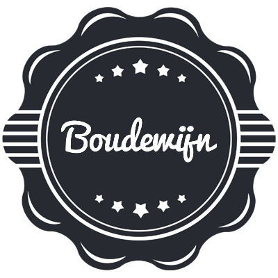 Boudewijn badge logo