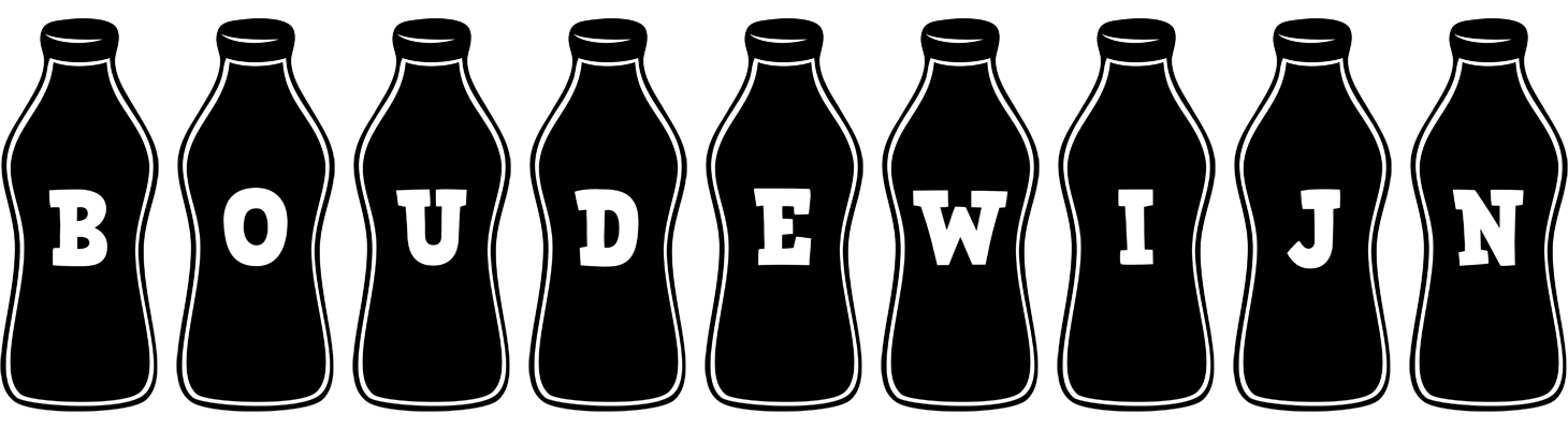 Boudewijn bottle logo