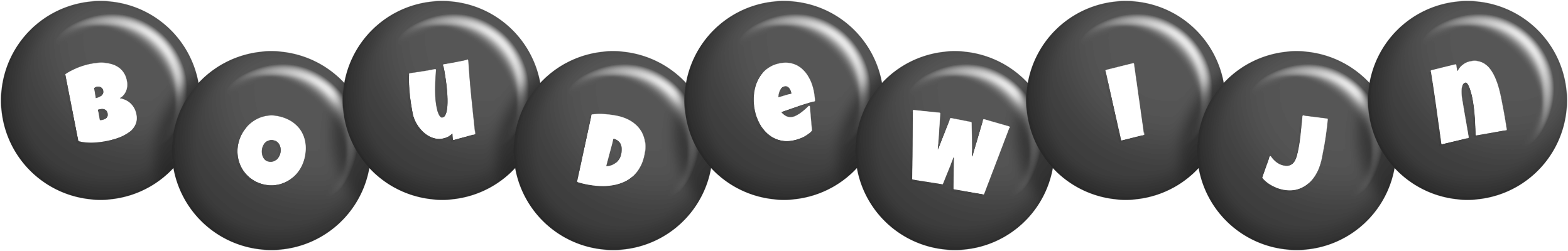 Boudewijn candy-black logo