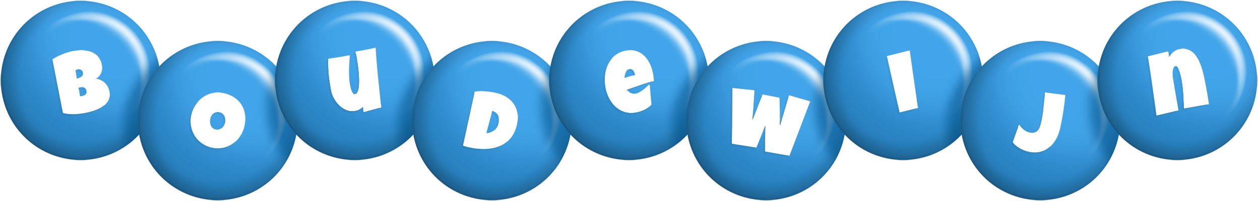 Boudewijn candy-blue logo