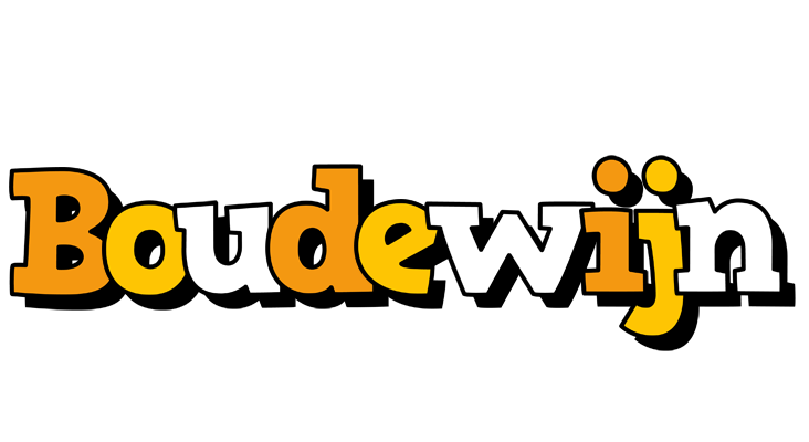 Boudewijn cartoon logo