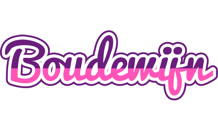 Boudewijn cheerful logo