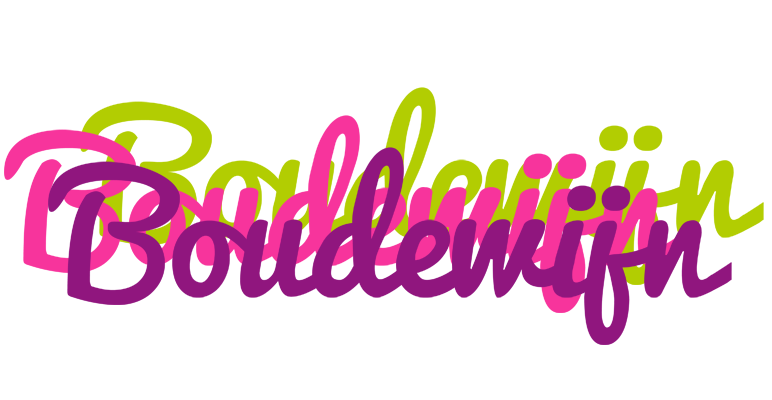 Boudewijn flowers logo
