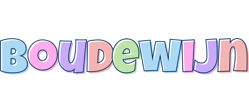 Boudewijn pastel logo