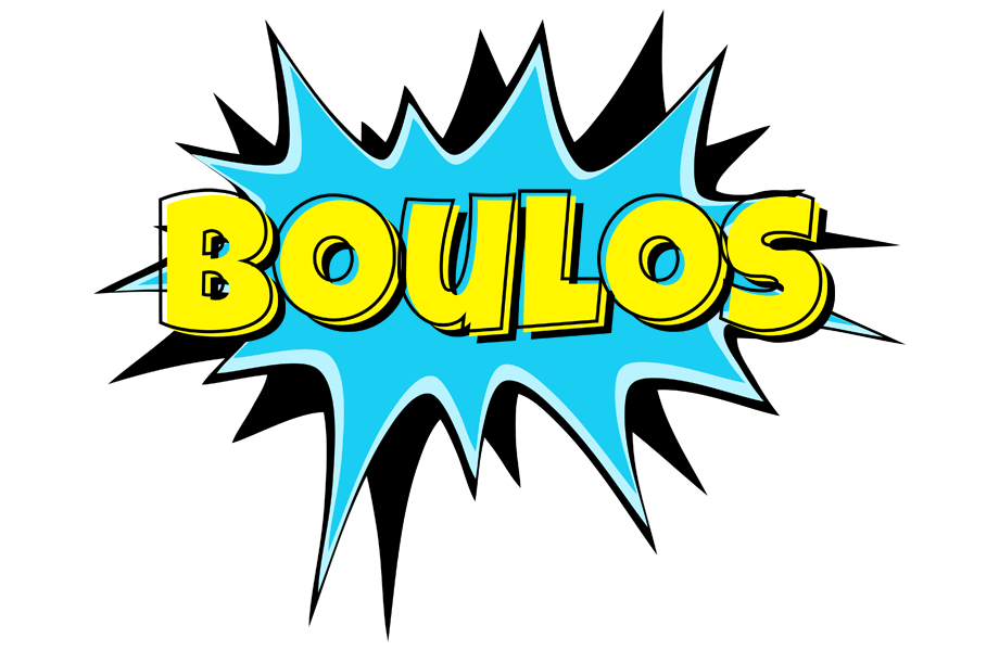 Boulos amazing logo