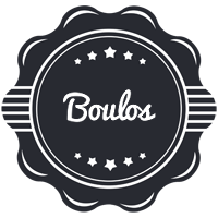 Boulos badge logo