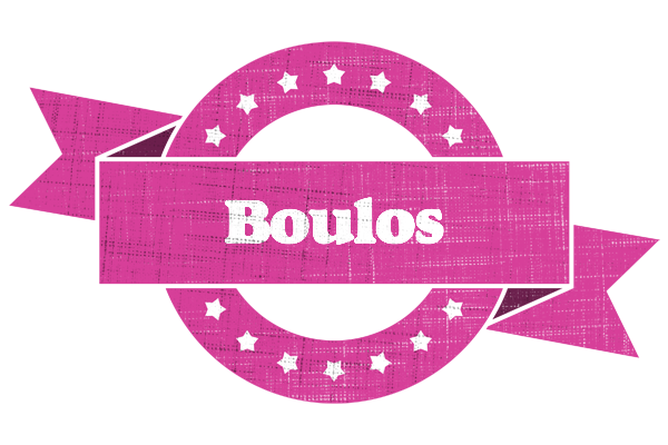 Boulos beauty logo