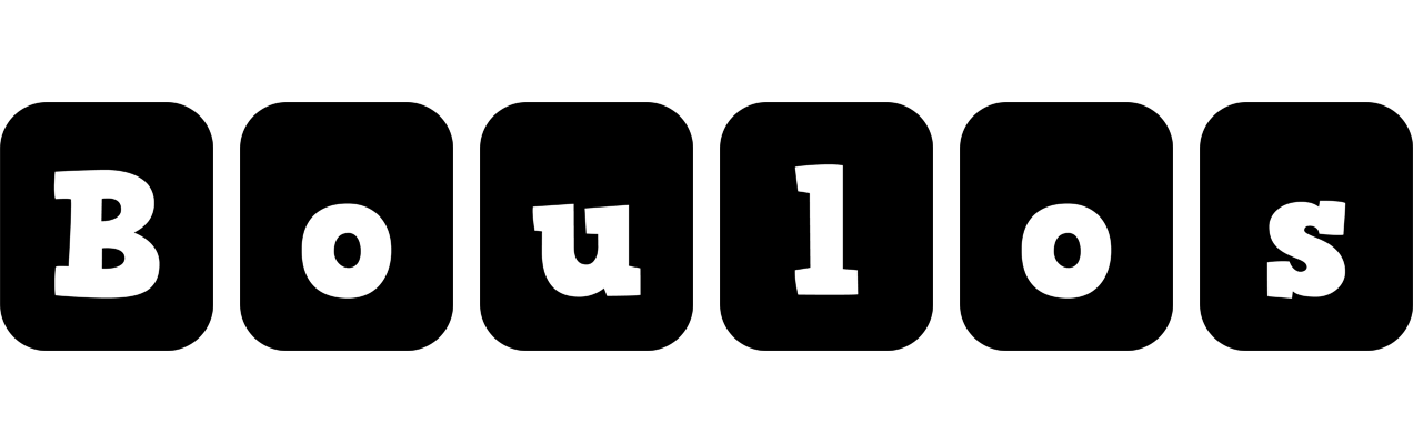 Boulos box logo
