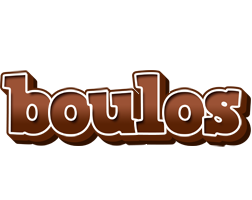 Boulos brownie logo