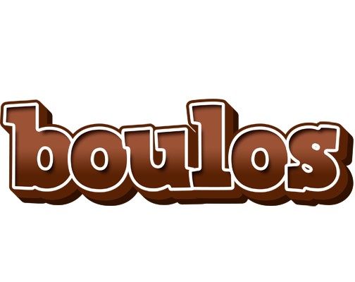 Boulos brownie logo