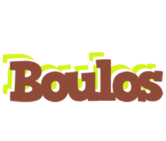 Boulos caffeebar logo