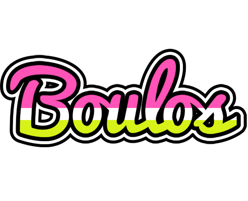Boulos candies logo