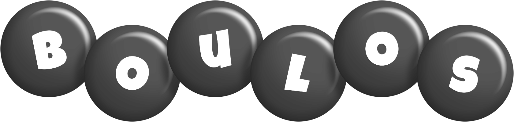 Boulos candy-black logo