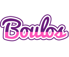 Boulos cheerful logo