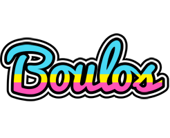 Boulos circus logo