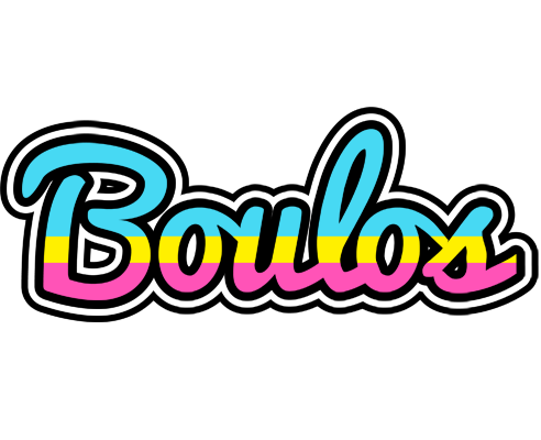 Boulos circus logo