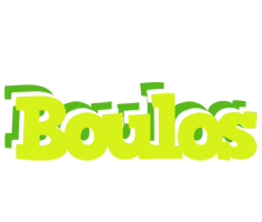 Boulos citrus logo